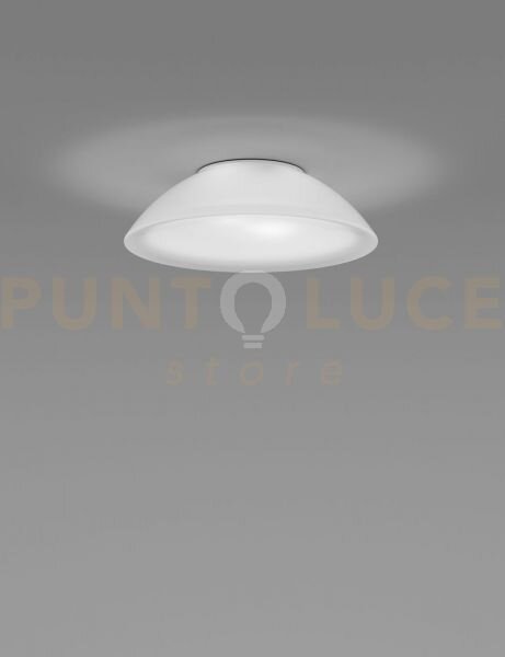 Infinita plafoniera applique 53 bianco satinato e bianco opaco 2 lu