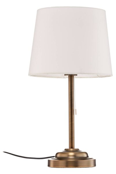 Lindby Alomira lampada da tavolo, 52 cm, ottone