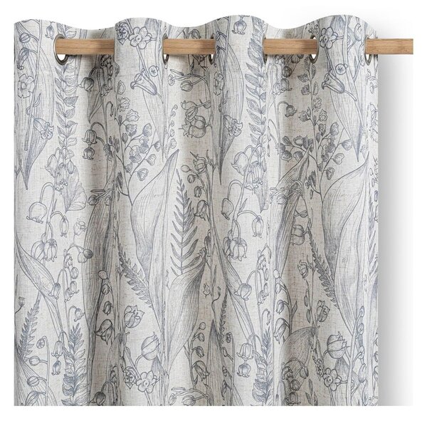 Tenda grigio chiaro 135x250 cm Selvetia – Restilo