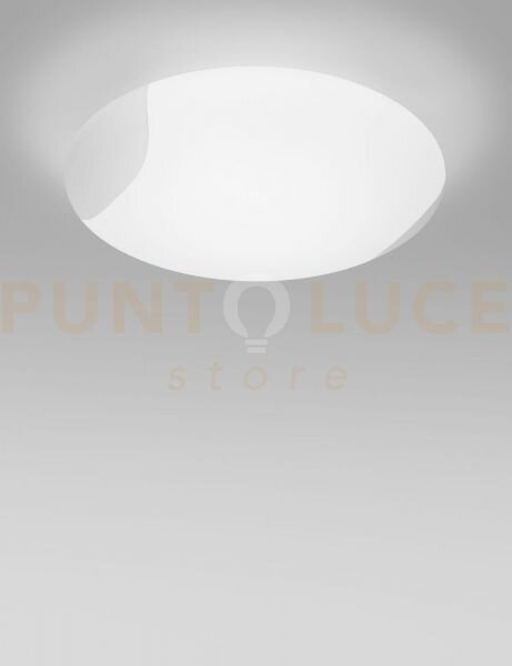 Lio plafoniera applique 50 cristallo bianco bianco opaco 2 luci att