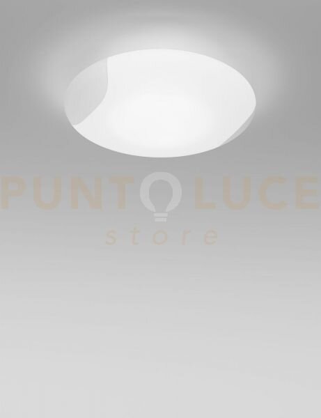 Lio plafoniera applique 40 cristallo bianco bianco opaco 1 luce att