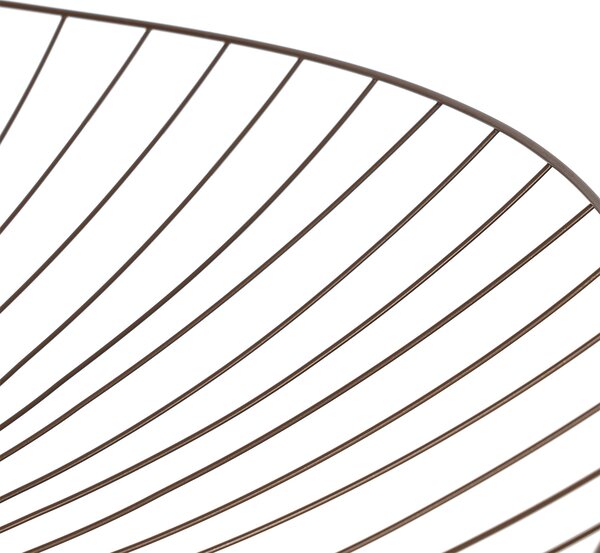 Lampada a sospensione smart bronzo scuro con doppio paralume con Wifi G95 - Pua