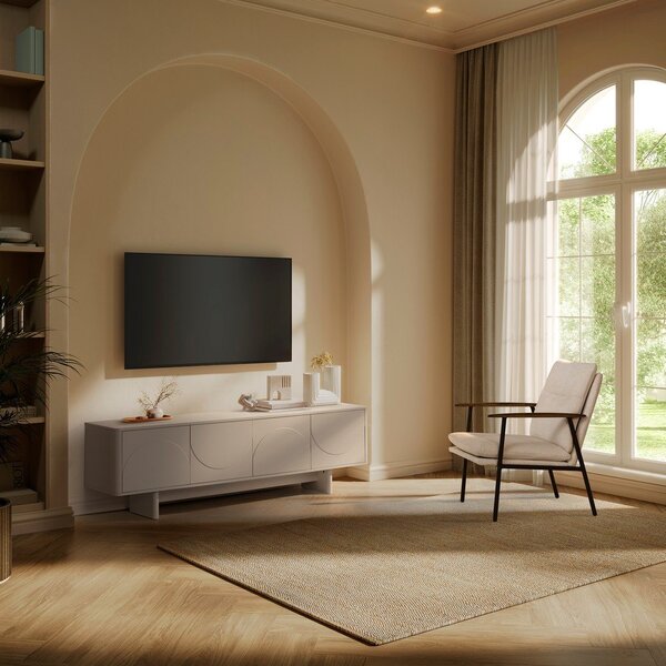 Poltrona beige Dunia – Marckeric