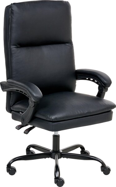 BELIANI Sedia da ufficio in nera, seduta regolabile in altezza, girevole, stile moderno, ufficio, studio