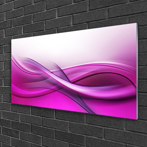 Quadro vetro Grafica astratta 100x50 cm 2 appendini