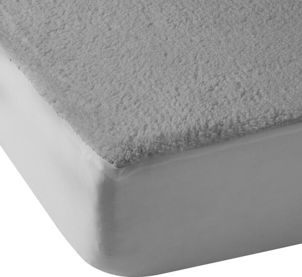 Lenzuolo con angoli grigio in micropile 185x200 cm Thermal Sherpa – Catherine Lansfield