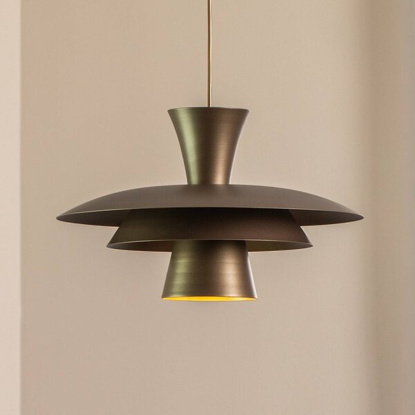 Lampada a sospensione Plato Luminex, dimmerabile, Alluminio / Grigio / Zincato, Soggiorno / Sala da pranzo, Metallo, Moderno, Lampada a sospensione