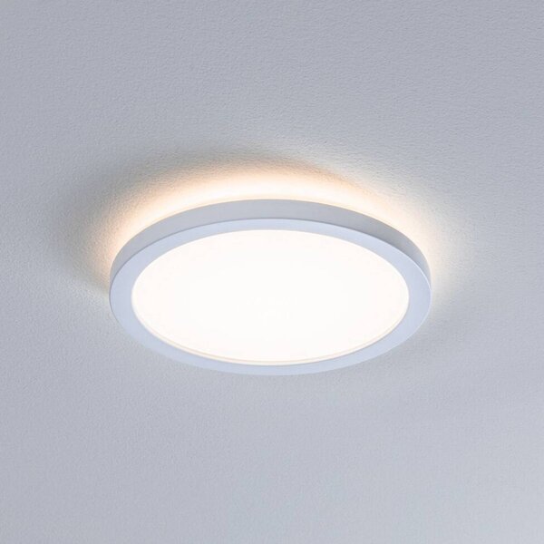 Paulmann Plafoniera soffitto Atria Shine, Bianco / Opale, Studio / Ufficio, Plastica, Moderno, Plafoniera