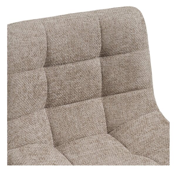 Sgabello da bar beige imbottito con altezza regolabile (altezza della seduta 61 cm) Middelfart – House Nordic
