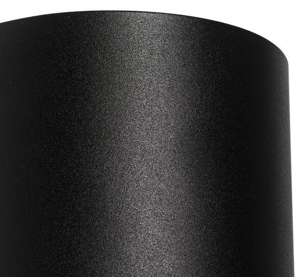 Lampada da parete intelligente nera con Wi-Fi G9 - Sabbio