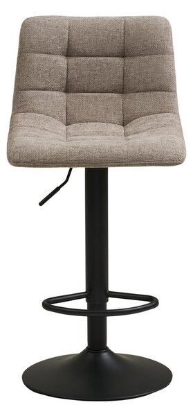 Sgabello da bar beige imbottito con altezza regolabile (altezza della seduta 61 cm) Middelfart – House Nordic