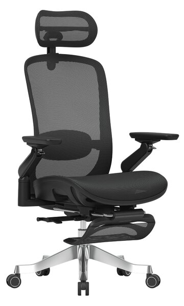 Sedia da ufficio ergonomica Mark Adler Leader 8.7 con funzione massaggio e poggiapiedi