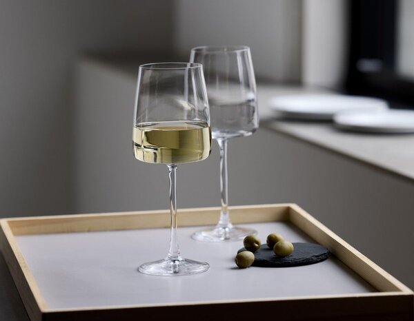 Set di bicchieri da vino 4 pz 430 ml Zero – Lyngby Glas