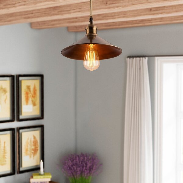 Plafoniera color bronzo con paralume in metallo ø 24 cm Berceste – Opviq lights