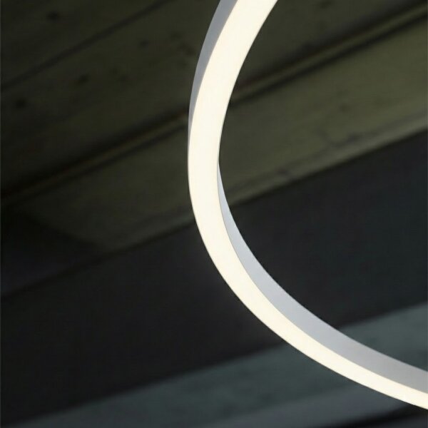 Ideal Lux - Lampadario a sospensione con filo LED dimmerabile ORACLE S LED/42W/230V 4000K diametro 90 cm bianco