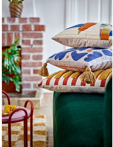 Cuscino decorativo in cotone riciclato 45x45 cm Eviaya – Bloomingville