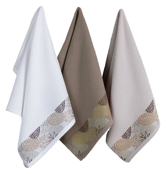 Set di strofinacci in cotone 6 pz 40x60 cm Pineapple – Foutastic