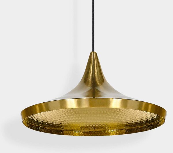 Tom Dixon Lampada a sospensione Beat, dimmerabile, Bianco / Opale, Soggiorno / Sala da pranzo, Ottone, Design, Lampada a sospensione