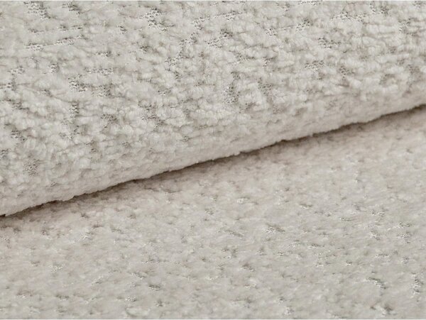 Divano beige allungabile con rivestimento in bouclé 206 cm Kemi – Cosmopolitan Design