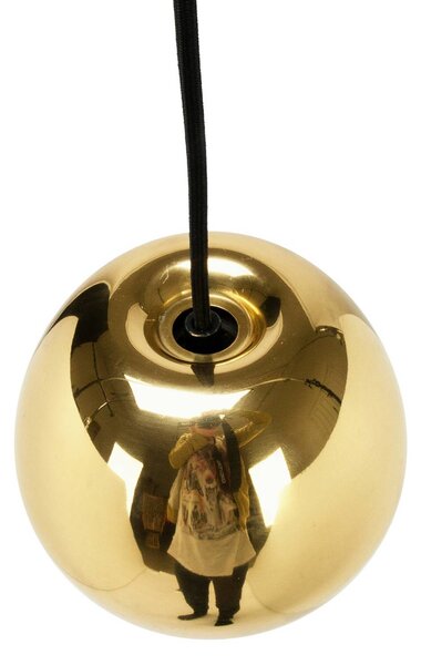 Tom Dixon Lampada a sospensione Void mini, dimmerabile, Ottone / Oro, Soggiorno / Sala da pranzo, Ottone, Design, Lampada a sospensione
