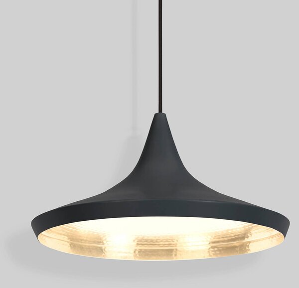 Tom Dixon Lampada a sospensione Beat, dimmerabile, Nero, Soggiorno / Sala da pranzo, Ottone, Design, Lampada a sospensione