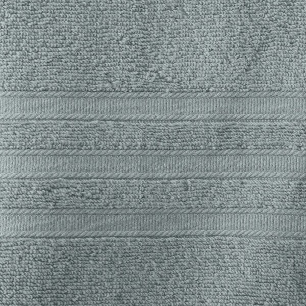 Asciugamano tipo terry verde polveroso in cotone 90x140 cm Zero Twist – Catherine Lansfield