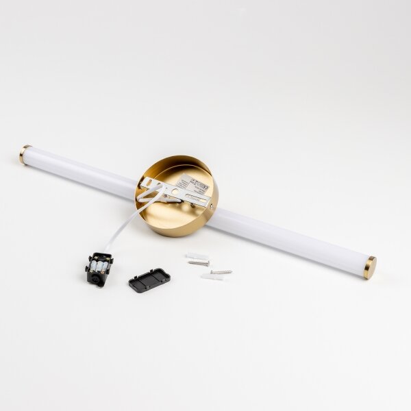 Brilagi - Illuminazione a LED per specchio da bagno LARA LED/10W/230V IP44, finitura oro