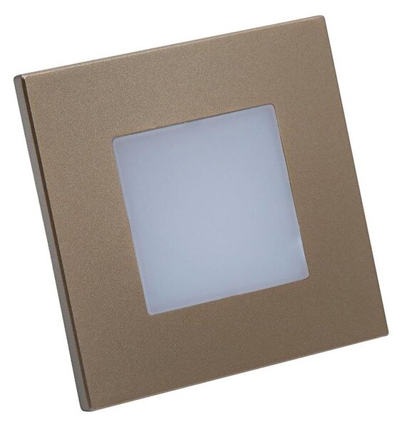 Emithor 48334 - Luce LED da incasso STEP LIGHT LED/1W/230V oro
