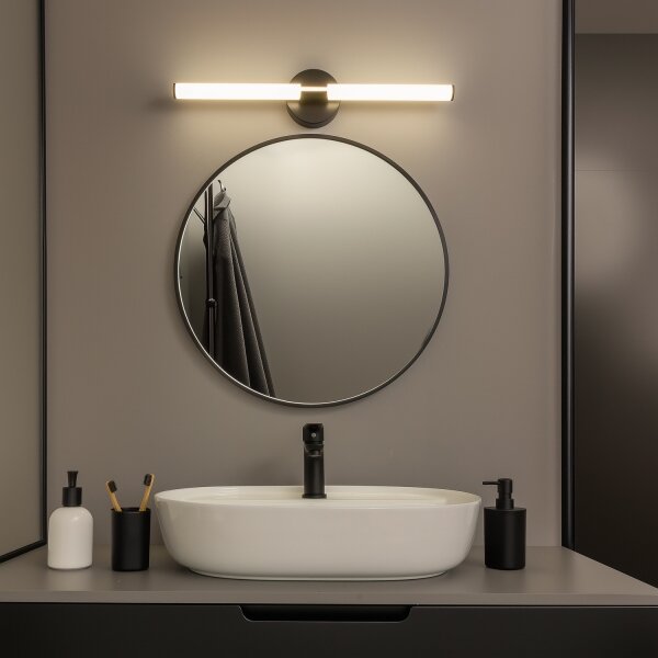 Brilagi - Illuminazione LED per specchio da bagno LARA LED/10W/230V IP44 nero