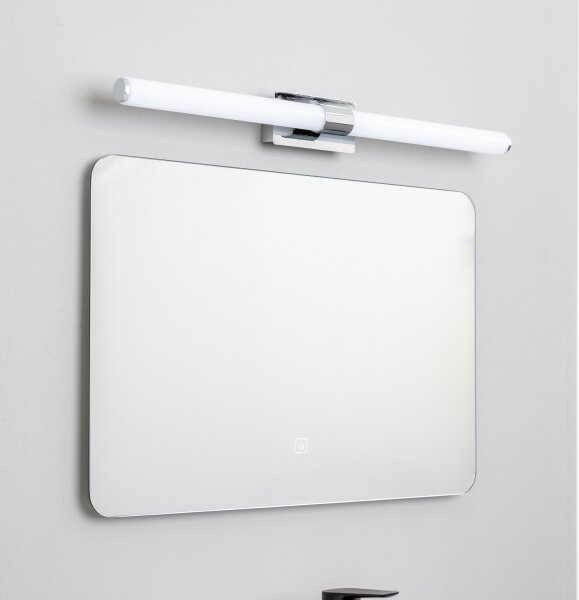 Brilagi - Lampada a LED per specchio da bagno DIANA 10W/230V IP44 cromo lucido