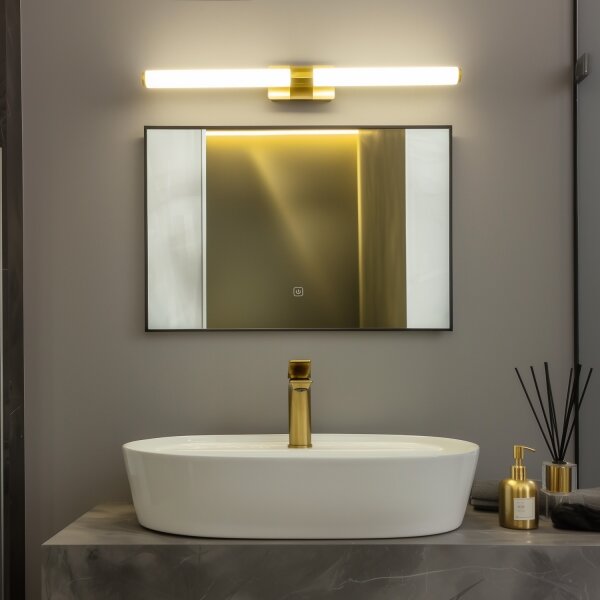 Brilagi - Illuminazione a LED per specchio da bagno DIANA LED/10W/230V IP44 oro