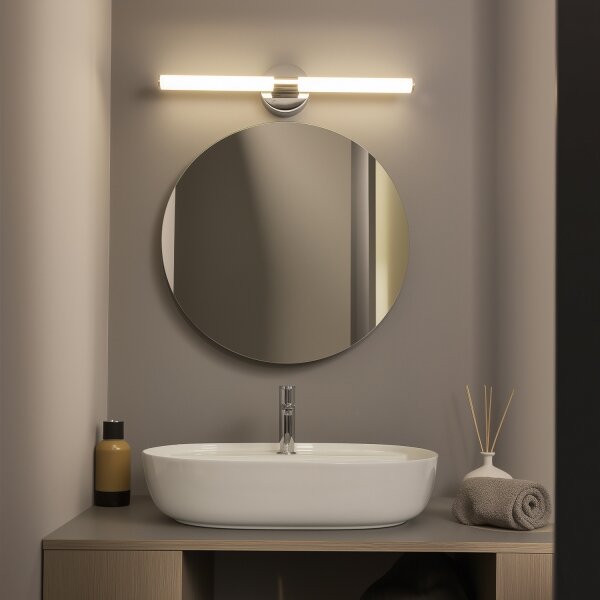 Brilagi - Lampada a LED per specchio da bagno LARA LED/10W/230V IP44 cromo lucido