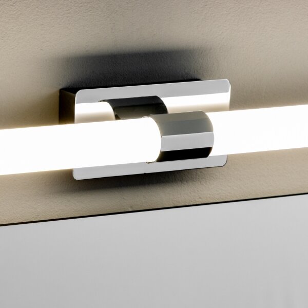 Brilagi - Lampada a LED per specchio da bagno DIANA 10W/230V IP44 cromo lucido