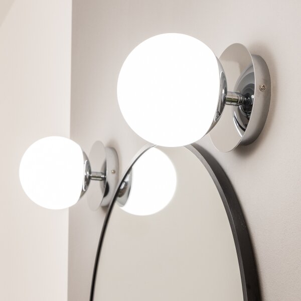 Brilagi - Applique da bagno BALL LED/6W/230V 3000/4000/6500K IP44 cromo