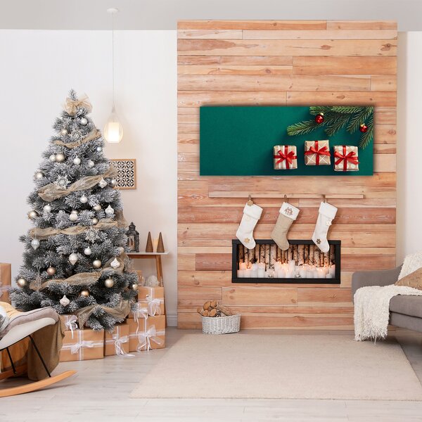 Foto quadro su tela Albero di Natale Natale Regali invernali 100x50 cm