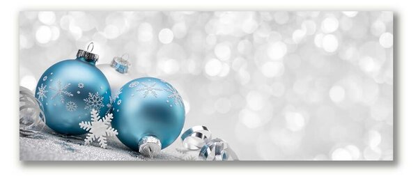 Foto quadro su tela Palle di Natale Inverno Decorazioni di Natale 100x50 cm