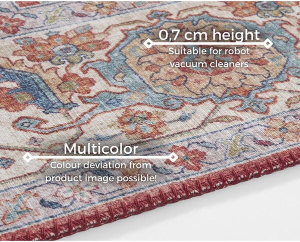 Tappeto rosso mattone , 80 x 150 cm Sylla - Nouristan