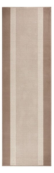 Runner beige-marrone , 80 x 300 cm Basic - Hanse Home