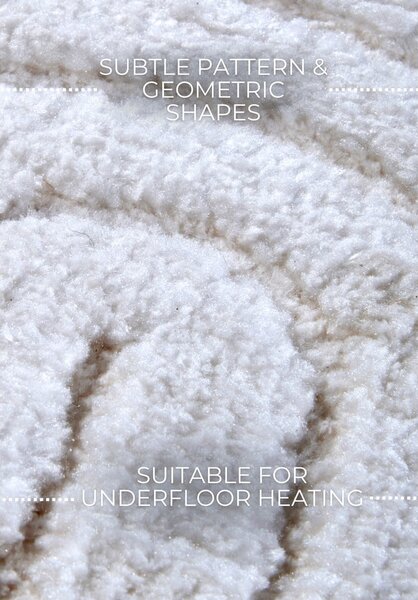 Tappeto rotondo bianco ø 160 cm Panglao New York White – Elle Decoration