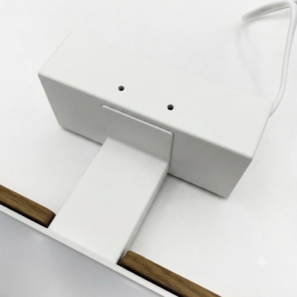 Brilagi-LED Illuminazione per specchio da bagno WOODY MIRROR 3 in 1 LED/8W/230V 40 cm IP44 bianco/rovere