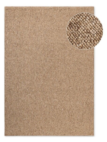 Tappeto in marrone chiaro lavabile 80x150 cm Rocco Caramel – Elle Decoration