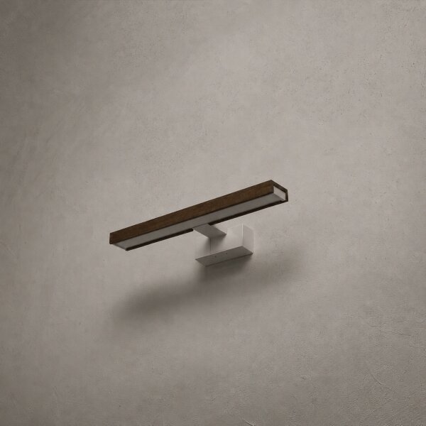 Brilagi-LED Illuminazione per specchio da bagno WOODY MIRROR 3 in 1 LED/8W/230V 40 cm IP44 bianco/rovere