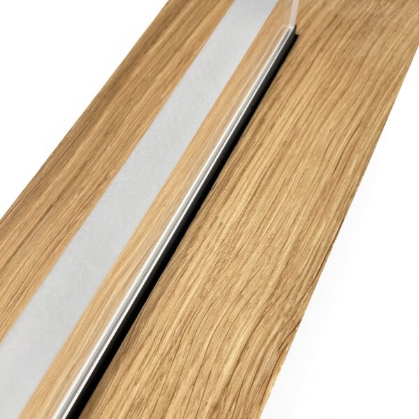 Brilagi - Plafoniera LED WOODY FLAT LED/25W/230V rovere/nero