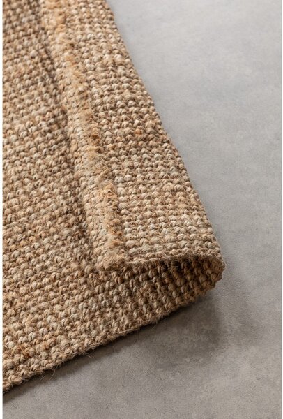 Tappeto di colore naturale in iuta 60x90 cm Bouclé – Hanse Home