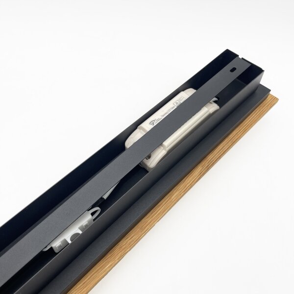 Brilagi - Plafoniera LED WOODY FLAT LED/25W/230V rovere/nero