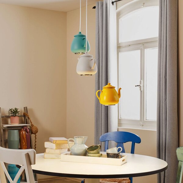 Lampada a sospensione Jasse Argon, dimmerabile, Soggiorno / Sala da pranzo, Metallo, Moderno, Lampada a sospensione