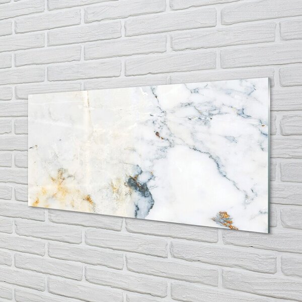 Quadro vetro Parete in pietra e marmo 100x50 cm 2 appendini