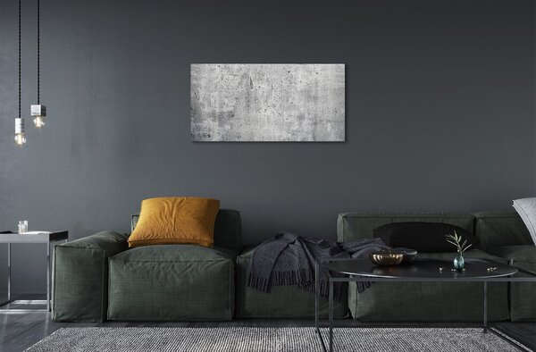 Quadro di vetro Struttura in pietra e cemento 100x50 cm 2 appendini