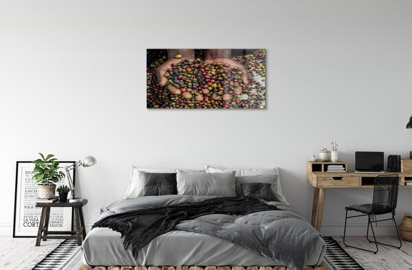 Quadro vetro Spezie 100x50 cm 2 appendini