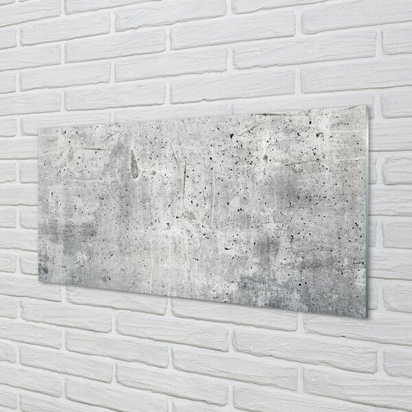 Quadro di vetro Struttura in pietra e cemento 100x50 cm 2 appendini